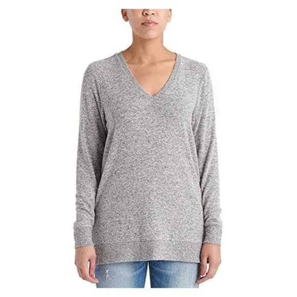 Lucky Brand Sweaters - Ladies' V-Neck Tunic Long Sleeves Pullover